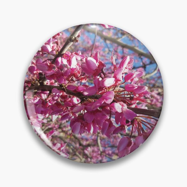 Item preview, Pink flowers on a blue sky designed and sold by CSouissi.