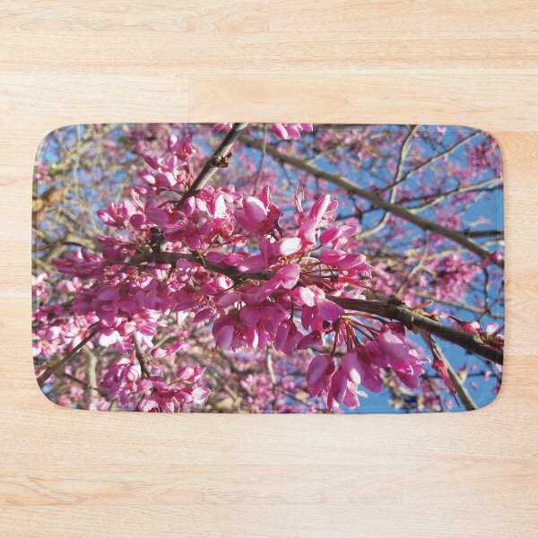Item preview, Pink flowers on a blue sky designed and sold by CSouissi.