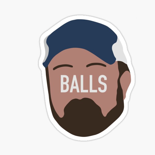 Supernatural Bobby says Balls Sticker
