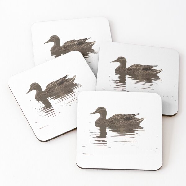 Item preview, Mallard hen in brown #1 designed and sold by silverwheelarts.