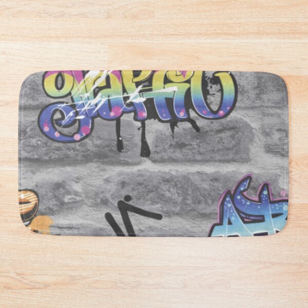Item preview, Copy of Grey Graffiti brick designed and sold by WearWolfDesigns.