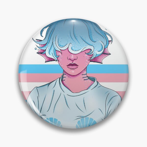 Artikelvorschau, Trans Pride Wassergeist entworfen und verkauft von JustHarrie.
