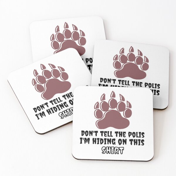 Item preview, Polar bear meme hiding from police fuuny gift idiea for men and women kids  designed and sold by Live  Today.