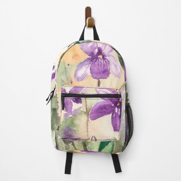 Item preview, Violets in Watercolour Painting designed and sold by Monika's Painting.