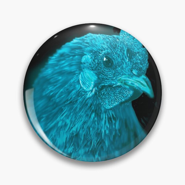 Item preview, The Blue Glowing Chicken designed and sold by bolodojo.