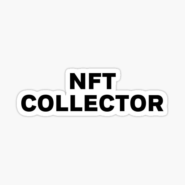 NFT Collector Sticker