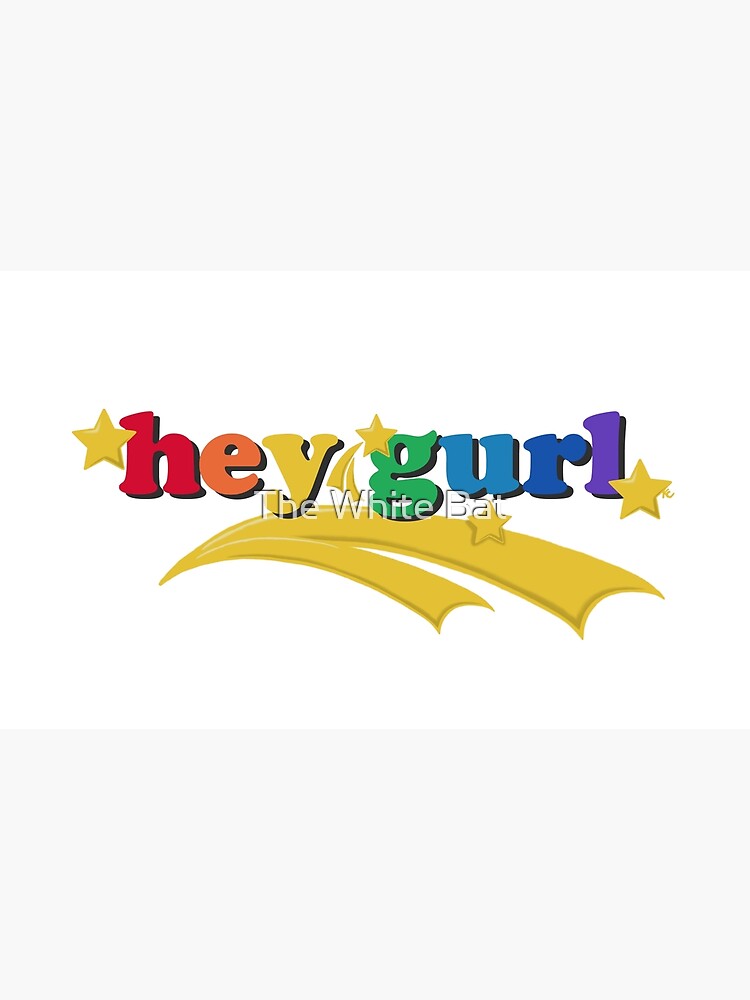Discover Hey Gurl - Rainbow and Stars Premium Matte Vertical Poster