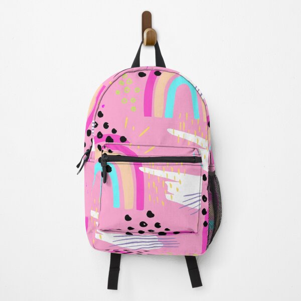 Item preview, Cute Aesthetic Pink Rainbows pattern designed and sold by Rislam.