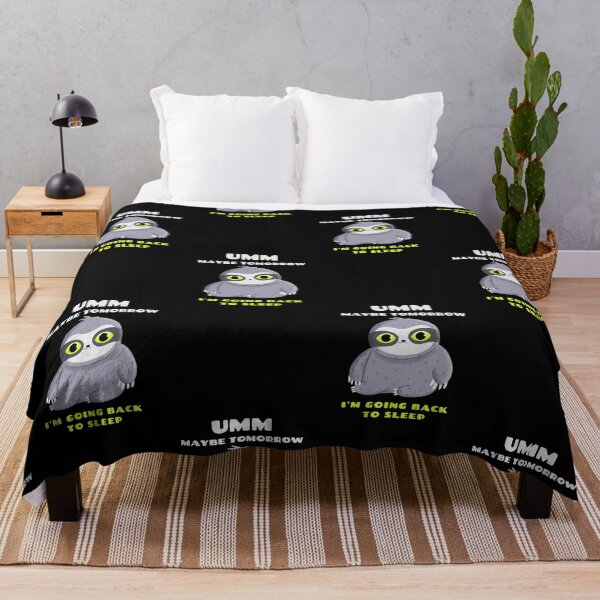 Item preview, Dormir perezoso perezoso designed and sold by MoonsmileProd.
