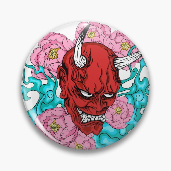 Item preview, Hannya mask designed and sold by OilinArt.