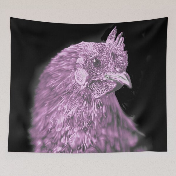 Item preview, The Pink Glowing Chicken designed and sold by bolodojo.