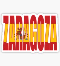 Pegatina Zaragoza.