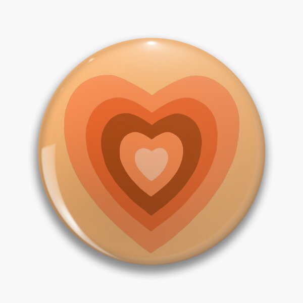 Item preview, Orange Indie Heart designed and sold by Pinky Trove.