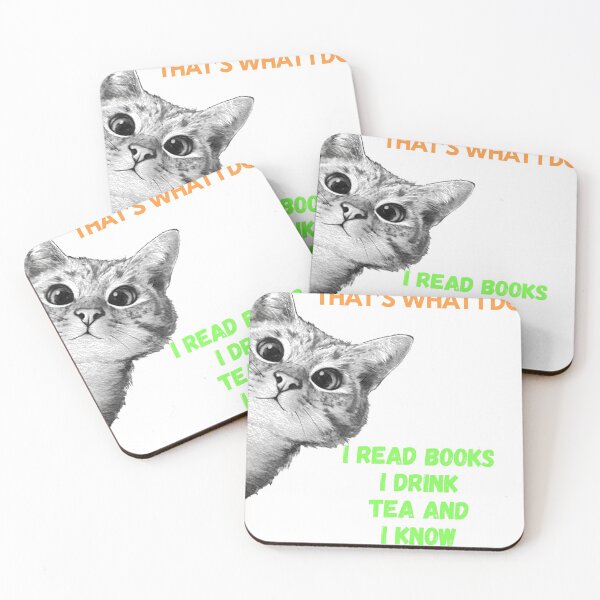 Item preview, That's What I Do I Read Books i drink tea and i know things Gifts Essential T-Shirt designed and sold by harry mac.