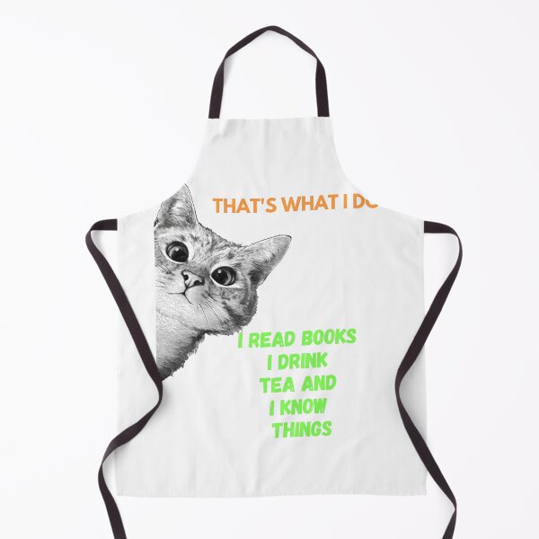 Item preview, That's What I Do I Read Books i drink tea and i know things Gifts Essential T-Shirt designed and sold by harry mac.
