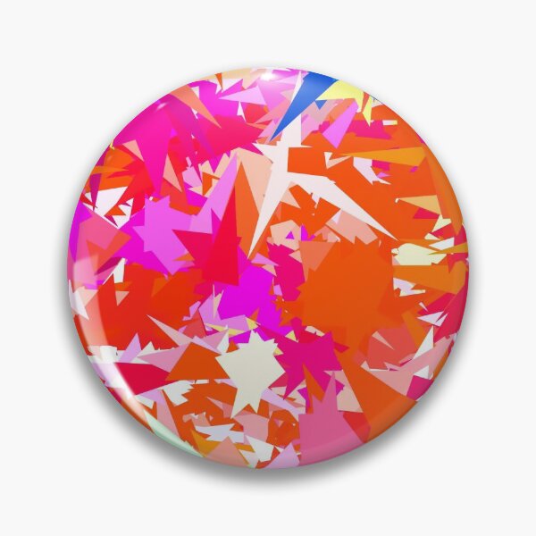 Item preview, colorful geometric triangle abstract art background in pink purple orange designed and sold by Mrvell.