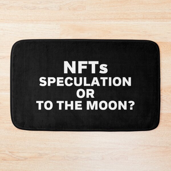 Item preview, NFTs - Speculation or To The Moon? designed and sold by PerivoliTees.