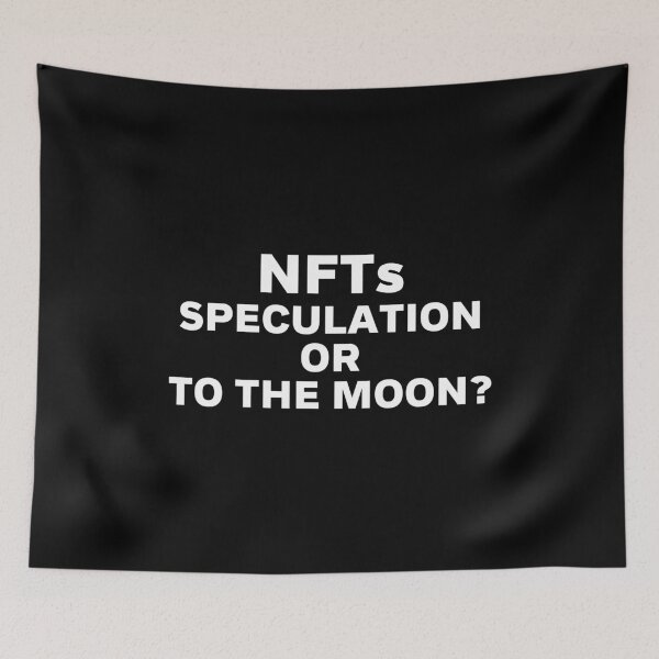 Item preview, NFTs - Speculation or To The Moon? designed and sold by PerivoliTees.