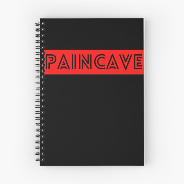 Item preview, Black on Red retro Paincave designed and sold by Sonatablue.
