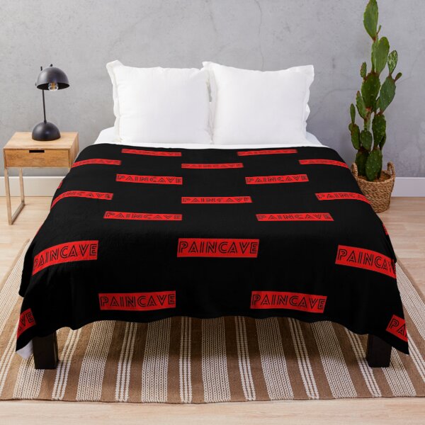 Item preview, Black on Red retro Paincave designed and sold by Sonatablue.