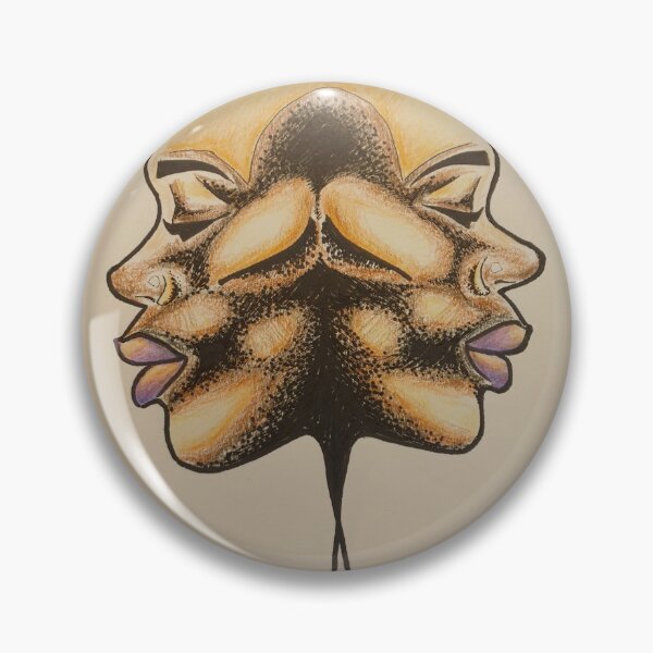 Item preview, Faces merged outward looking designed and sold by EjsArtArt.