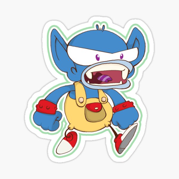 Goblin Bully Blue Sticker