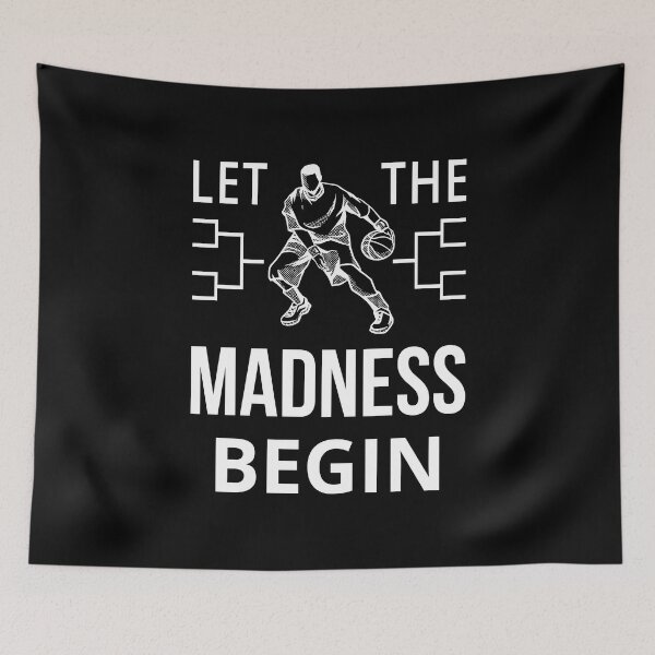 Item preview, Let The Madness Begin - Basketball V designed and sold by Lemon Pepper.