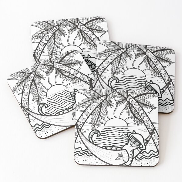 Item preview, B is for Beach Cat designed and sold by BeastlyCat.