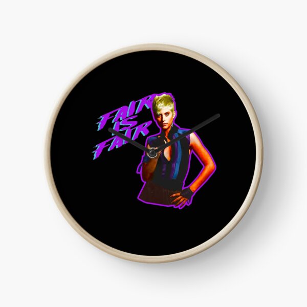 Légende classique des années 80 de Billie Jean Fair-Is-Fair Horloge