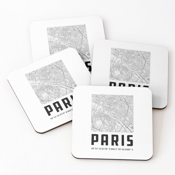 Item preview, Paris City Map designed and sold by quarantineshop.