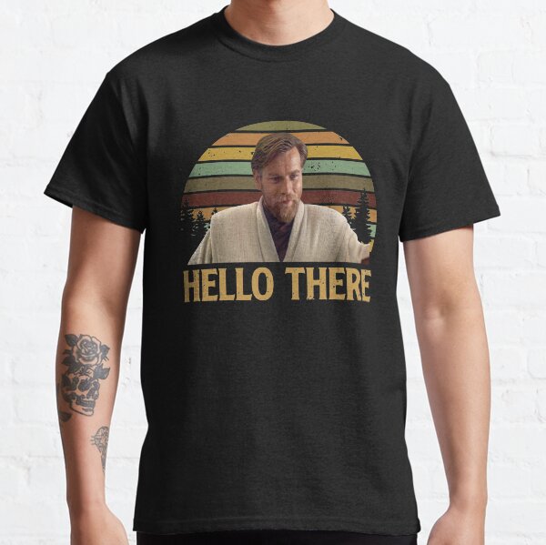 Vintage Hello There Stár Wárs Obi Wan D Classic T-Shirt