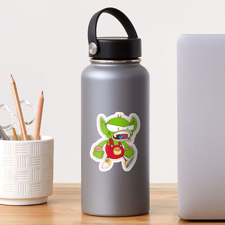 Goblin Bully Green Sticker