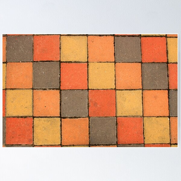 Item preview, Colorful Sidewalk Paving Blocks designed and sold by rhamm.