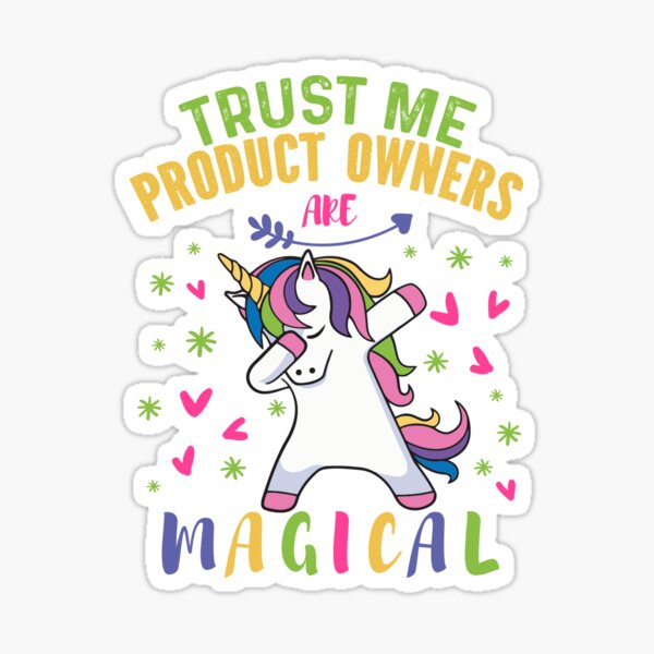 Item preview, Cute Dabbing Unicorn Product Owner Gift designed and sold by TeeZazzle.