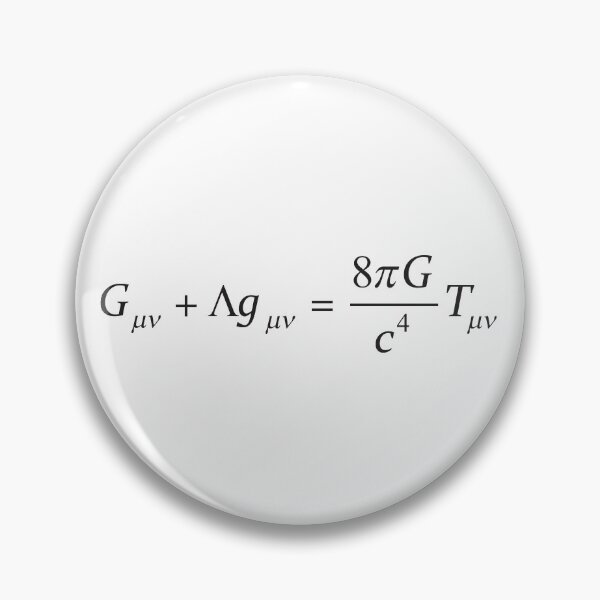 Item preview, Einstein field equation designed and sold by close-up.biz.