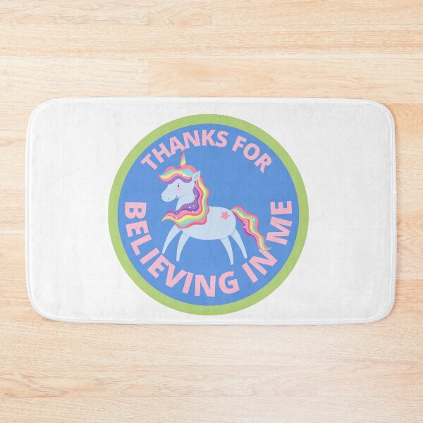 Item preview, Thanks For Believing In Me Unicorn Cute and Funny Pun designed and sold by ToastyBopShop.