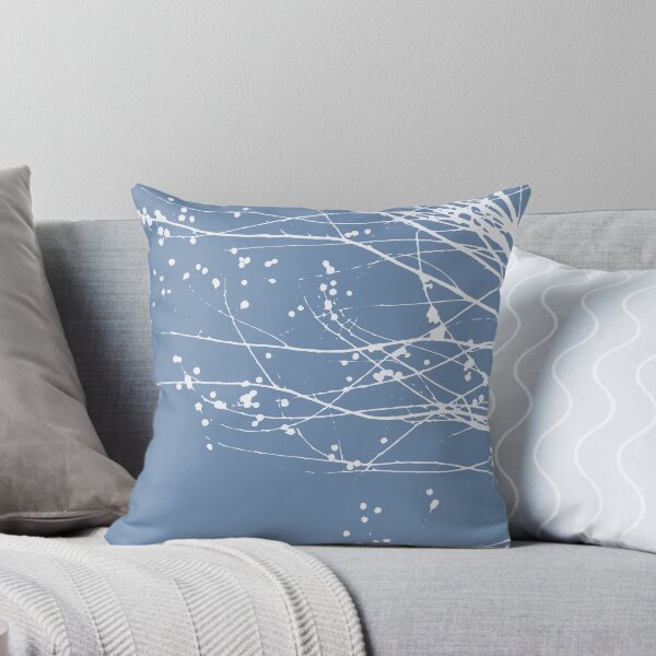 Item preview, Distant Blue colored branches designed and sold by caratteri.