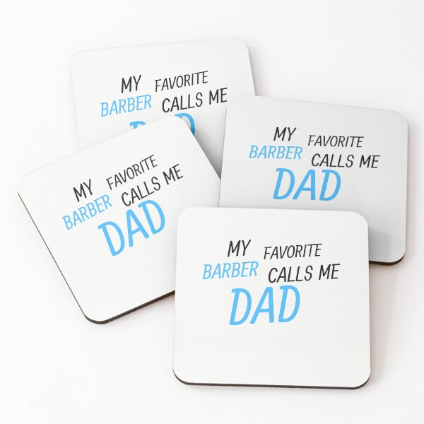 Item preview, My Favorite Barber Calls Me Dad designed and sold by walidsam07.