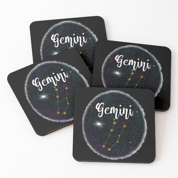 Item preview, Gemini Starry Night Sky Constellation Beautiful Zodiac Horoscope Birthday designed and sold by YomeHayin.