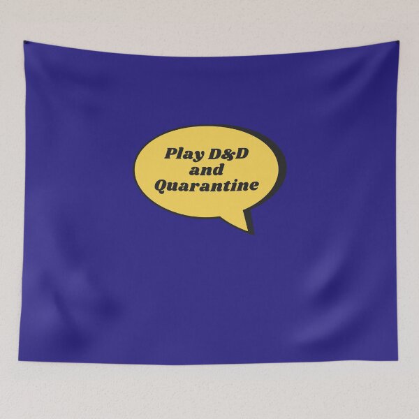 Item preview, Play D&D and Quarantine - Dungeons & Dragons designed and sold by buckmoon.