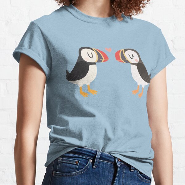 Puffins In Love Classic T-Shirt