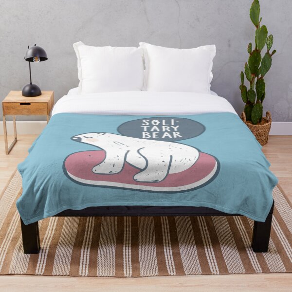 Item preview, ' Polar Solitary Bear - Introvert Bear designed and sold by Determined  Maya.