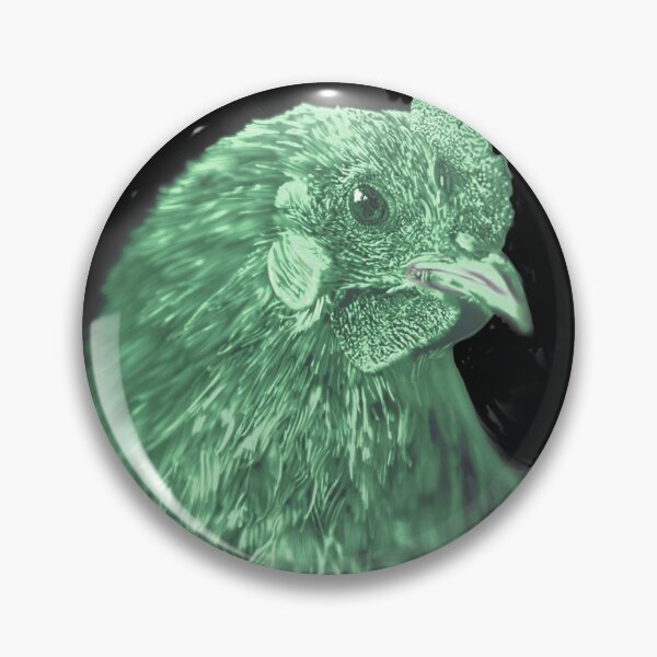 Item preview, The Green Glowing Chicken designed and sold by bolodojo.