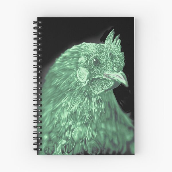 Item preview, The Green Glowing Chicken designed and sold by bolodojo.