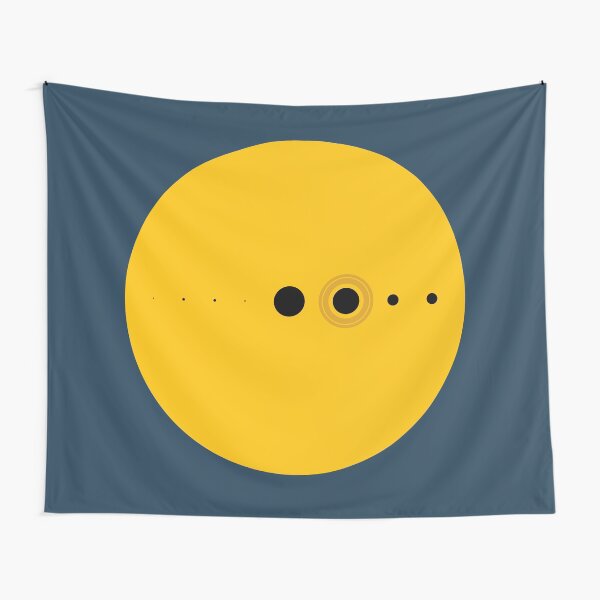 Item preview, The planets and sun in scale designed and sold by darrellart.