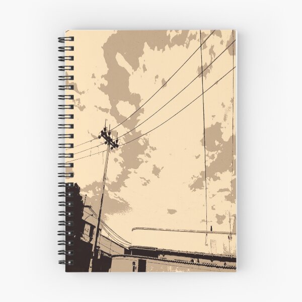 Item preview, Electricity Pole Black and White - Urban Drawing designed and sold by RioCariocaClub.