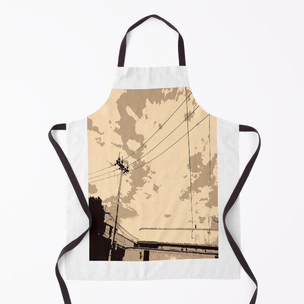 Item preview, Electricity Pole Black and White - Urban Drawing designed and sold by RioCariocaClub.