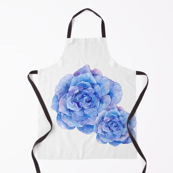 Item preview, Indigo Dreams - Blue Flower Pattern designed and sold by Paul David Wilson.