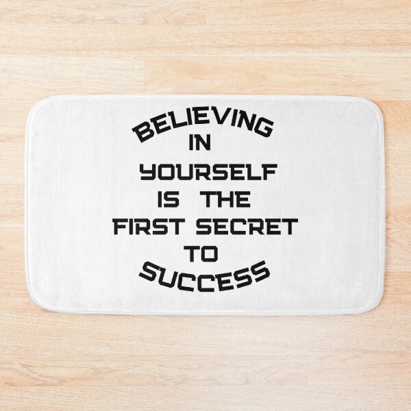 Item preview, BELIEVING IN YOURSELF IS THE FIRST SECRET TO SUCCESS designed and sold by Skeelo702.