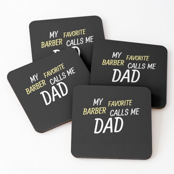 Item preview,  My Favorite Barber Calls Me Dad designed and sold by walidsam07.